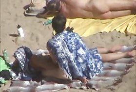 Khiêu dâm gái, hai cặp đôi trên bãi biển, biển