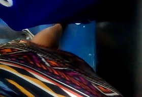 Động vật khiêu dâm với con gái của mình là một đông thành phố, xe bus